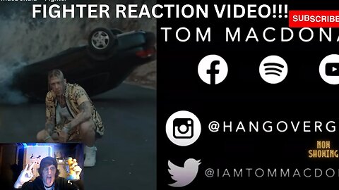 Tom Macdonald - Fighter Reaction Video! (DL Reacts!)