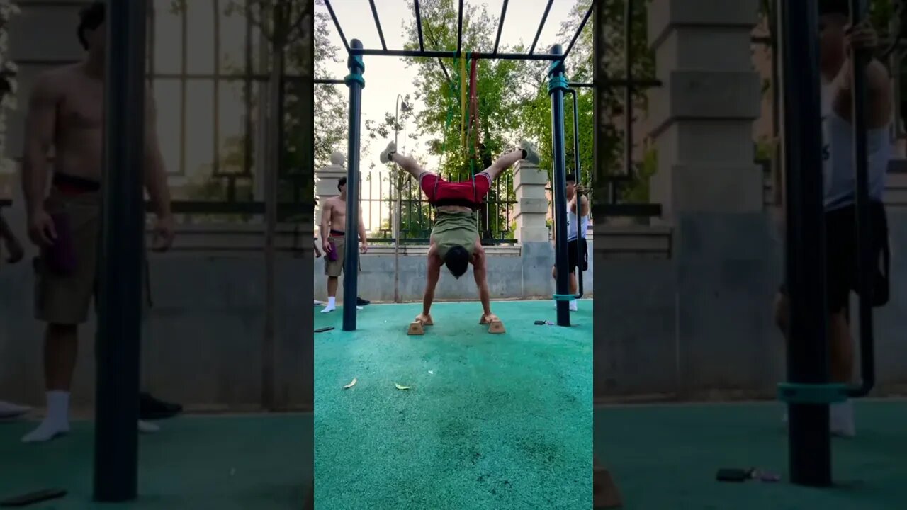 Tan sencillo como esto: La clave consiste en… #calisthenics #shorts