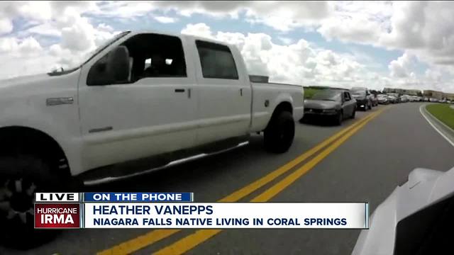 Niagara Falls native gets ready for Hurricane Irma to hit Florida