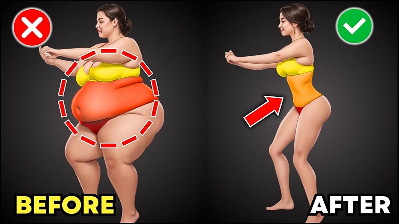 Lose weight, burn fat, easy, super routine at home.