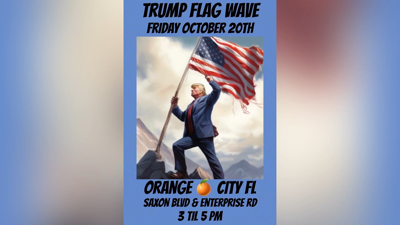 Waving flags this Friday