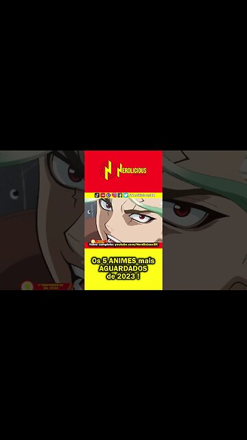 ⭐️ SHORTS ! Os 5 ANIMES mais AGUARDADOS em 2023! #shorts