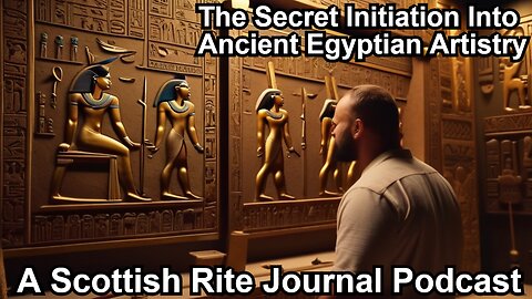 "Portrait Virtuoso Travis Simpkins's Initiation into Ancient Egyptian Artistry"