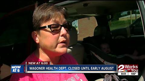 Wagoner Health Department closed temporarily due to shortage of staff