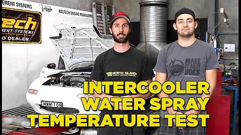 Intercooler Water Spray - Temperature Tested on Dyno