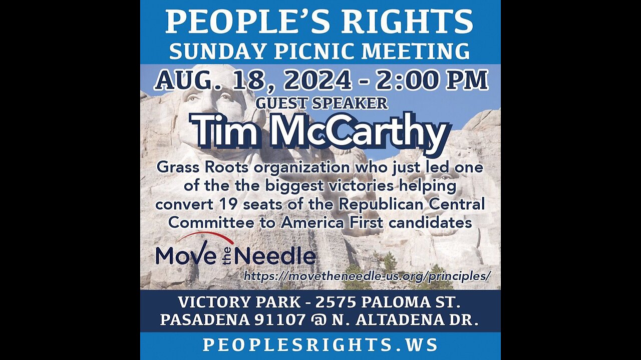 August 19, 2024 PM / John Kacarab on iTeraCare Testimonies and Tim McCarthy on activism..