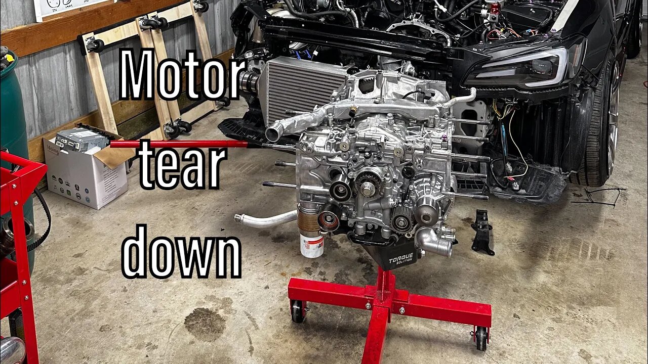 Finding the damage on my STi motor(tear down)