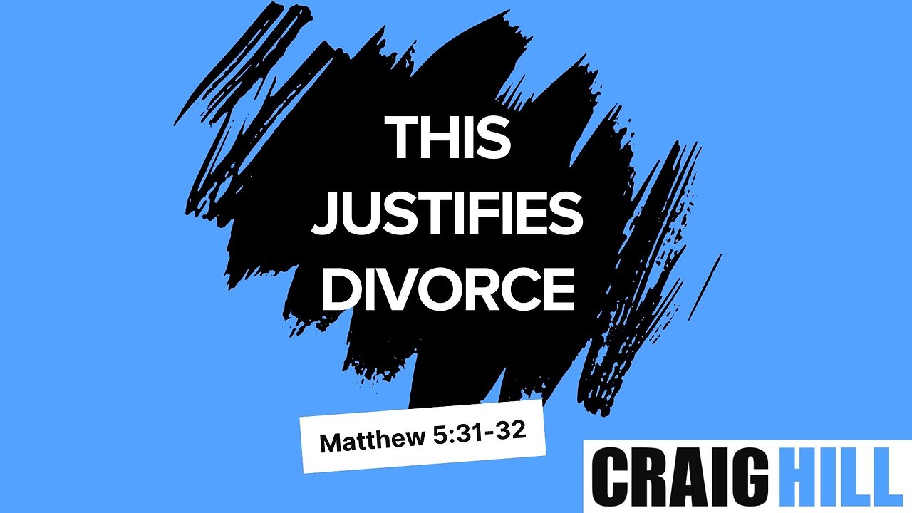 This is the ONE THING that gives grounds for a biblical divorce.