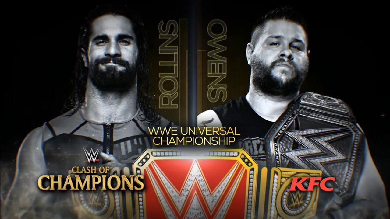 Seth Rollins vs Kevin Owens Clash Of Champions 2016 Highlights