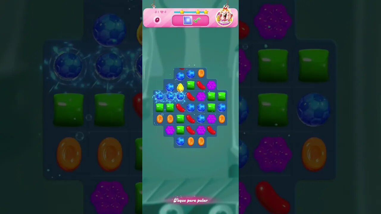 candy crush video #8 - 3 estrelas
