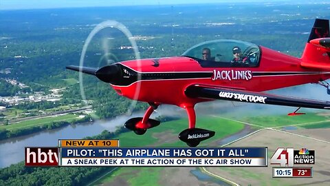 Planes arrive in town for 2019 Kansas City Air Show, Kevin Holmes goes for a ride