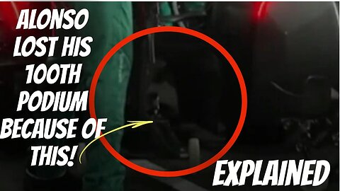Alonso penalty that lost him a podium - Explained