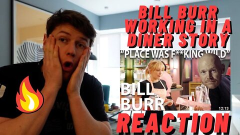 BILL BURR WORKING IN A DINER STORY ((IRISH REACTION!!))