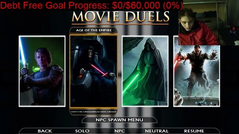 Count Dooku VS Jedi Temple Guard In A Battle In Star Wars Jedi Knight Jedi Knight Jedi Academy