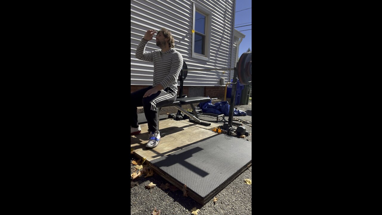 Bench Press 88KG/193LBs for 5 Reps!