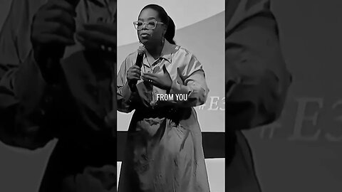 FOCUS ON WHAT YOU HAVE TO OFFER #OPRAH