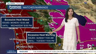 ABC 10News Pinpoint Weather for Sat. Sept. 24, 2022