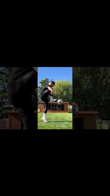 CRAZY FOOTBALL SKILL MOVE 😳⚽️✨ | Jeremy Lynch #Shorts