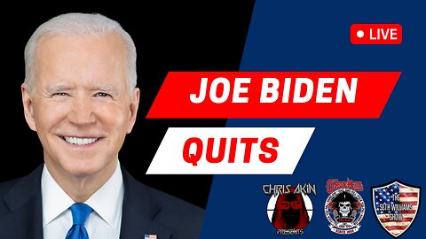 Joe Biden Quits The Presidential Race!