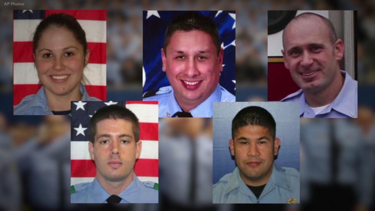 7/24/2024 Prayer where 5 Houston Firefighters died