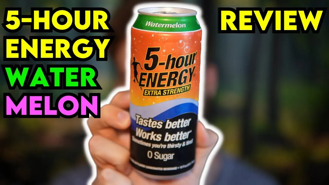 5-Hour Energy Extra Strength Watermelon Review