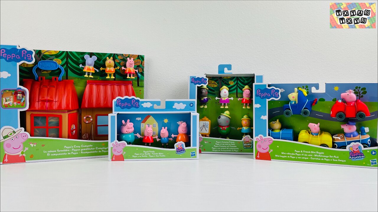 Peppa Pig's Camping Adventure: Unboxing and Toy Review