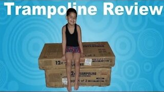 Flashlight Zone Trampoline Unboxing