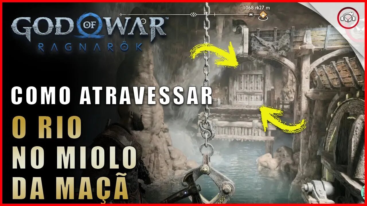 God of war Ragnarok, Como atravessar o rio no Miolo da Maçã | Super dica