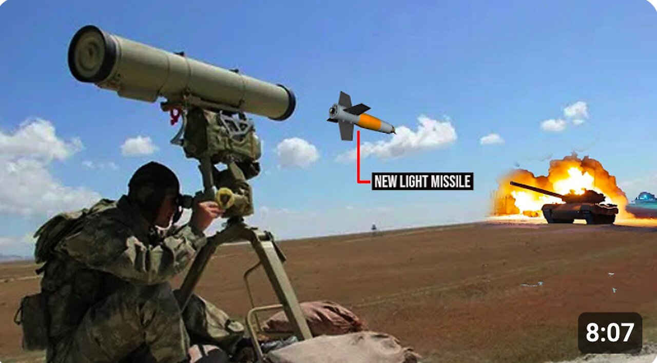 ⚔ 🇷🇺 ATGM - Russia Completes Testing of 9M134 Missile for Medium Armor Targets