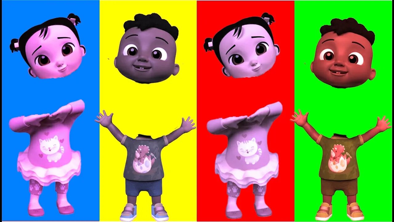 COCOMELON | Match the Head | Video for kids 2023 New #027