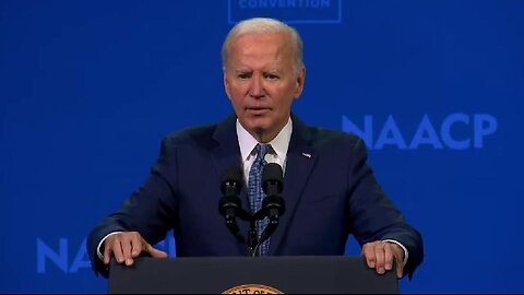 President Biden speaks at NAACP convention