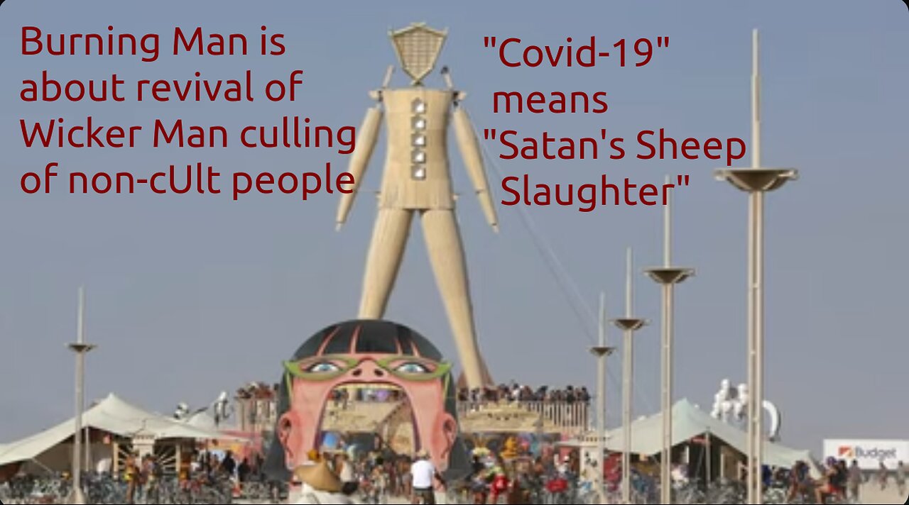 Burning Man is the Revival of Wicker Man Death Rituals