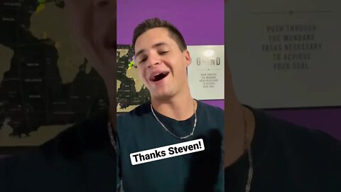 Thanks Steven! #shorts