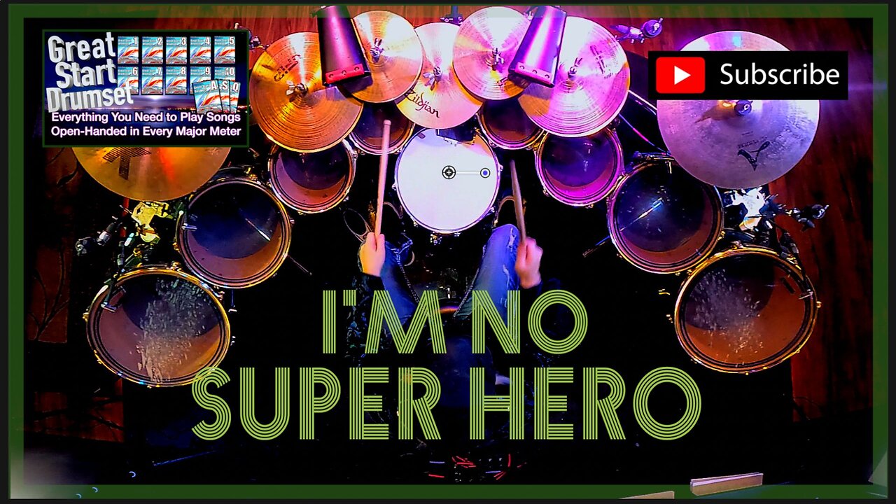 No Super Hero * Mirrored Kit Minute: Linear Squared * Larry London
