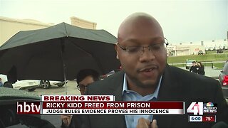 Justice delayed: Ricky Kidd reacts to newfound freedom