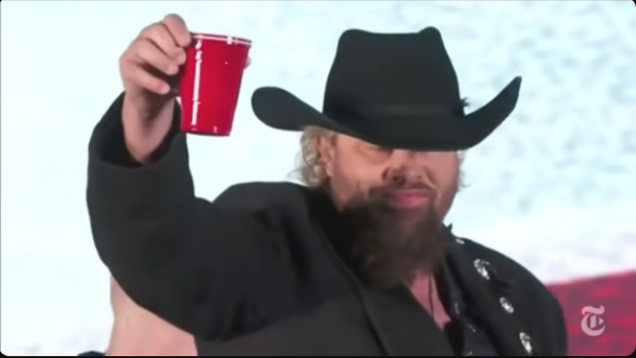 Toby Keith jams at the Trump Inauguration