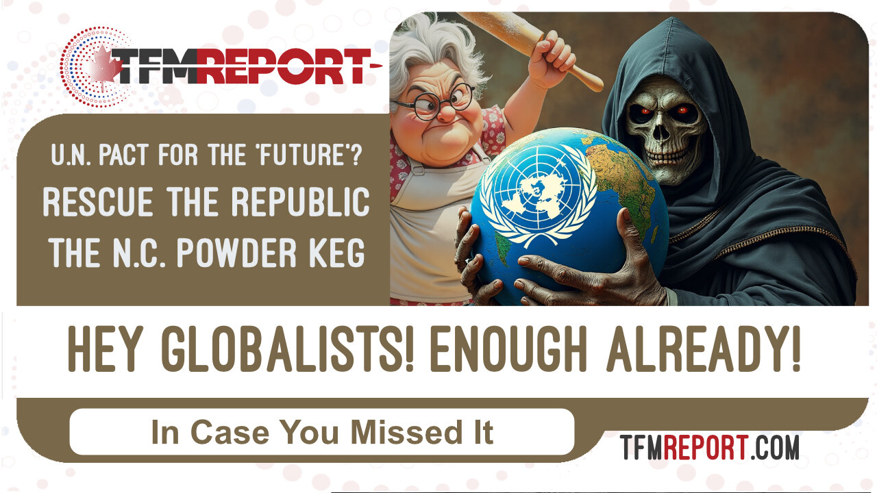 Hey Globalists! Enough Already!
