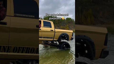 $160K SEMA Truck goes DEEP… 💧😳 #shorts