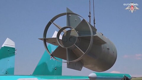 Russian MOD footage of FAB-3000