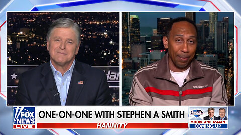 Stephen A. Smith And Sean Hannity Discuss The State Of The Harris Campaign