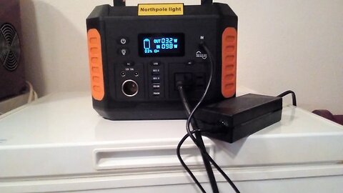 Northpole Light power station 10 hour run time test on home chest freezer.