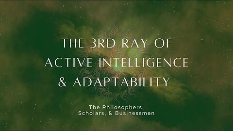 The 3rd Ray of Active Intelligence | Rayology & Esoteric Astrology