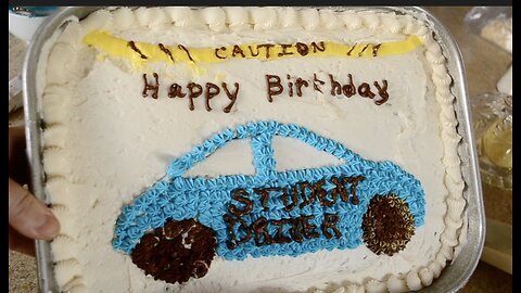 Birthday Cake for Klaus