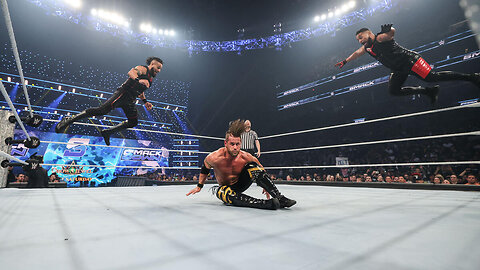 Motor City Machine Guns Win WWE Tag Titles in Huge Upset! #shorts