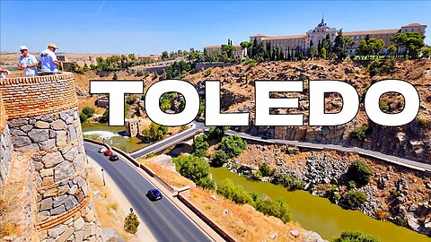 Spain Toledo - Santa Cruz Museum | Beautiful View of the Tagus River and Valley