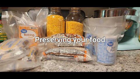 Preserving your food thanks @Nessa's Nook for my freeze dried cheese.