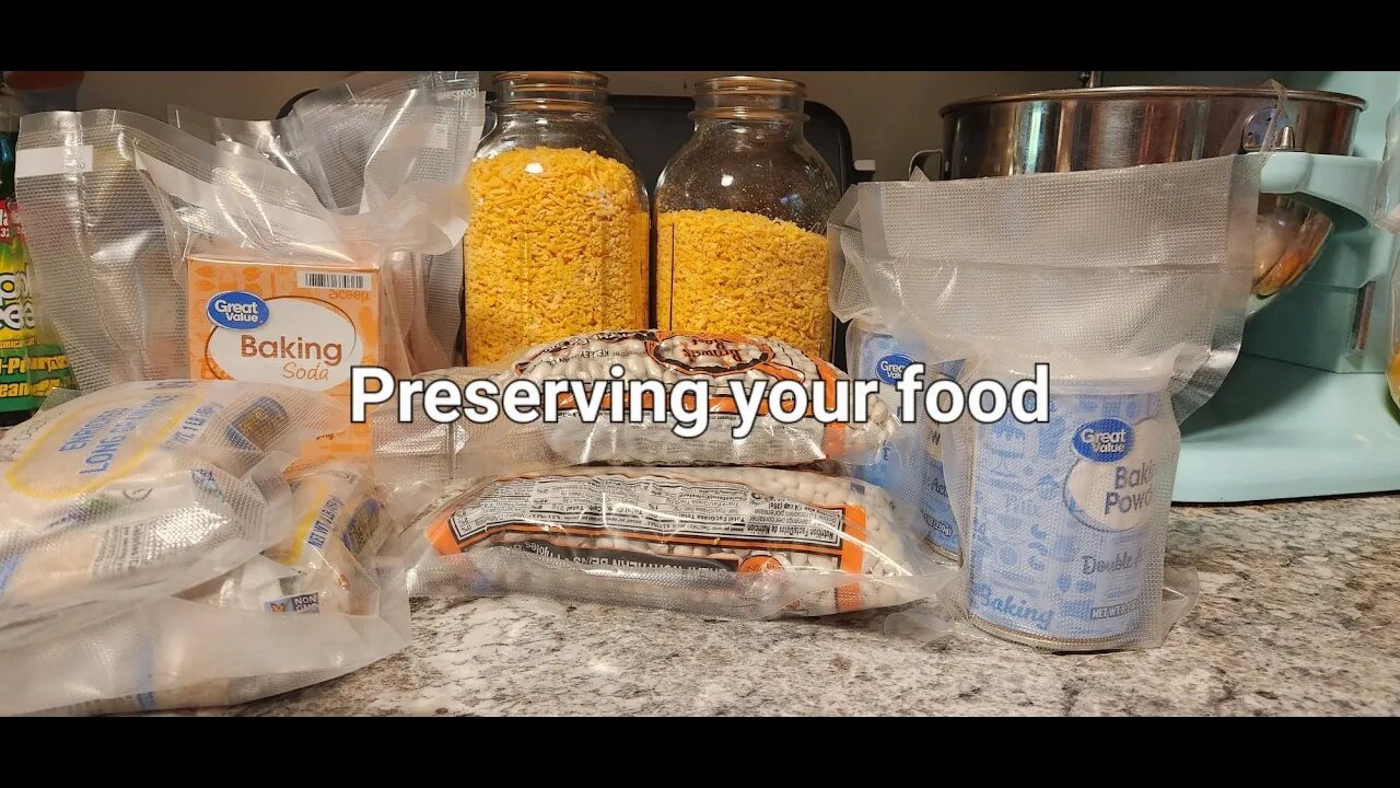 Preserving your food thanks @Nessa's Nook for my freeze dried cheese.