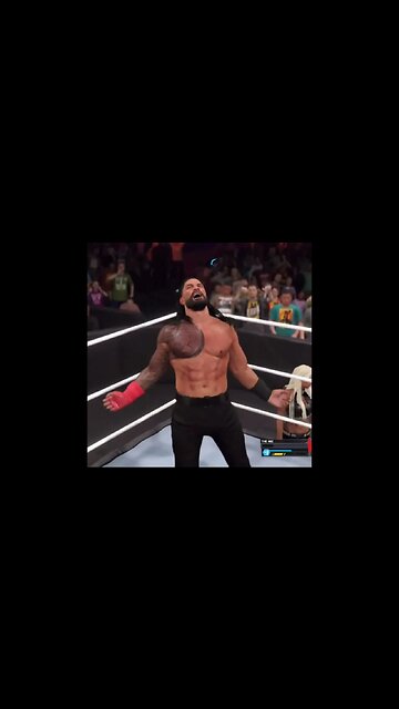 wwe 2k23 universe superstar mode ROMAN REIGNS 3 spears gameplay part 1