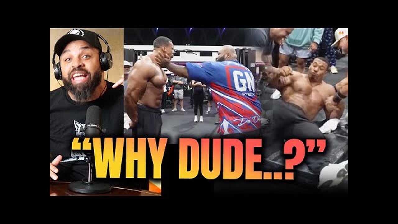 Bodybuilder Larry Wheels Vs 400lbs Super Heavyweight Slap Champion 🤯