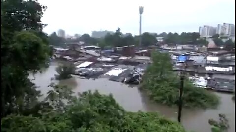 Severe Flooding Hits Streets and Homes in Gujarat, India
